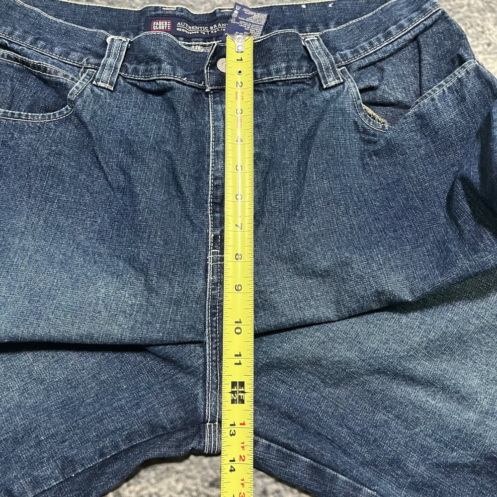 Faded Glory‎ Shorts Blue Denim Mens 36 Baggy Jorts Skater Grunge Vintage Y2K - Picture 8 of 10